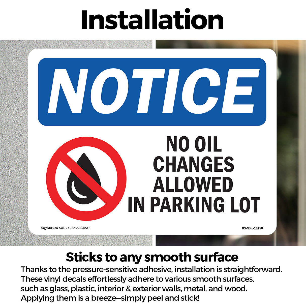 No Oil Changes Allowed