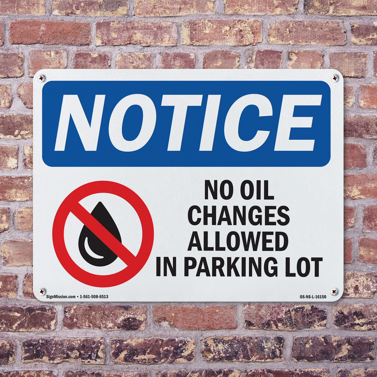 No Oil Changes Allowed