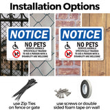 No Pets Allowed Service