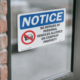 No Repairs Of Personal