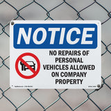 No Repairs Of Personal