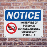 No Repairs Of Personal