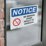 No Smoking Under Penalty