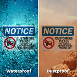 Customers Please No