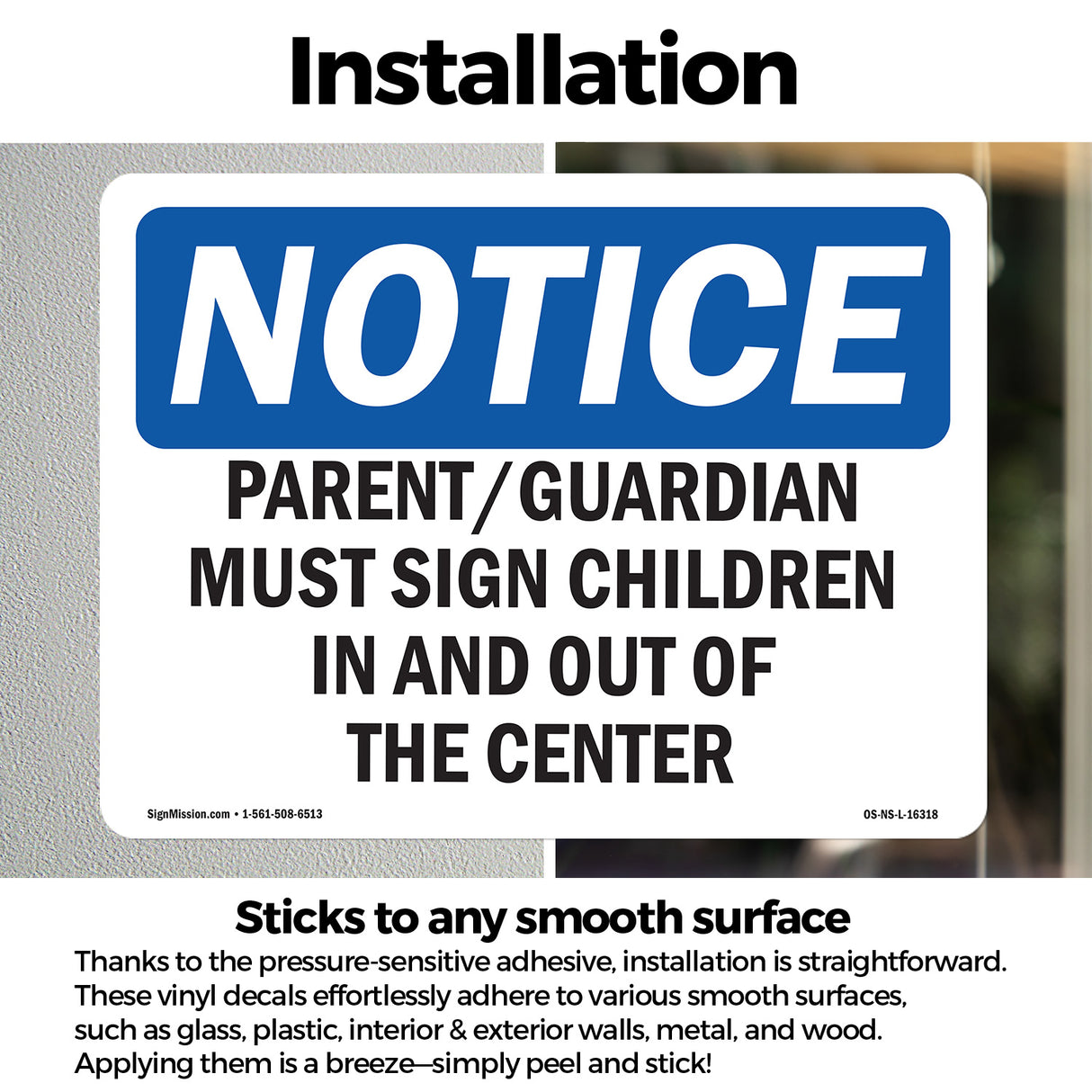 NOTICE Parent Guardian Must