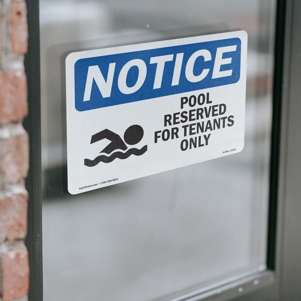 Pool Reserved For Tenants