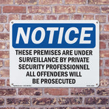 NOTICE These Premises Are Under Surveillance