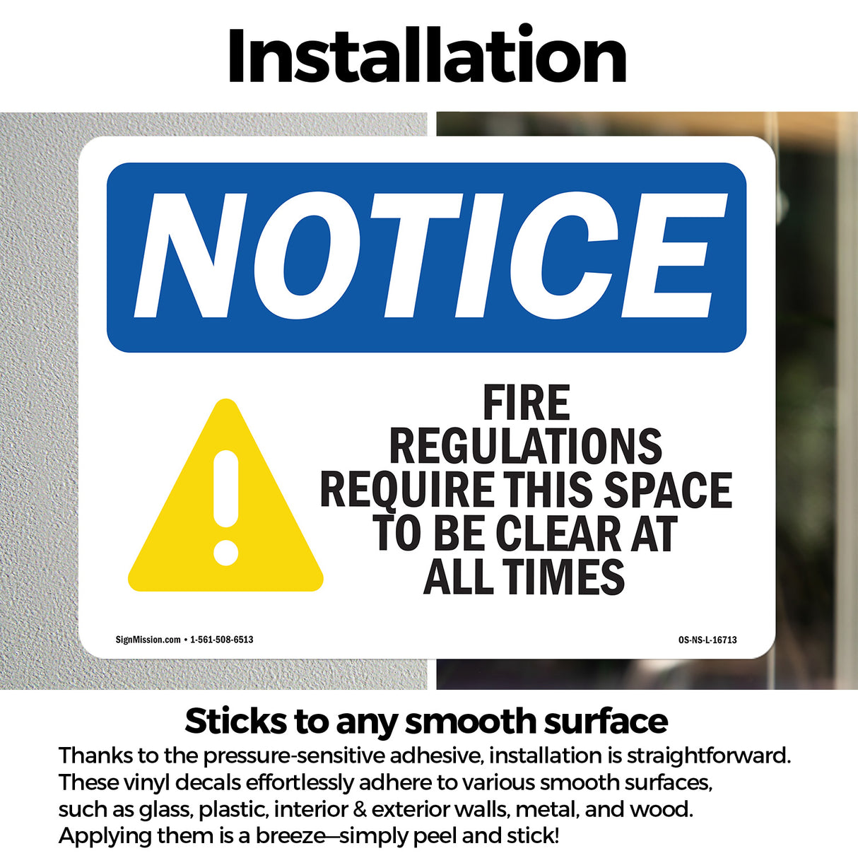 Fire Regulations Require