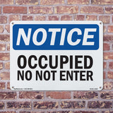 Occupied Do Not Enter