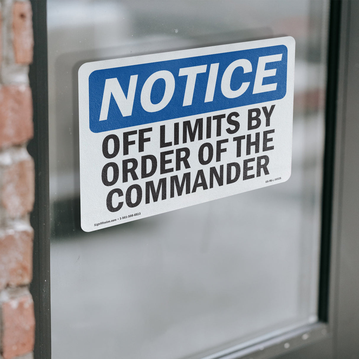 Off Limits By Order Of The Commander