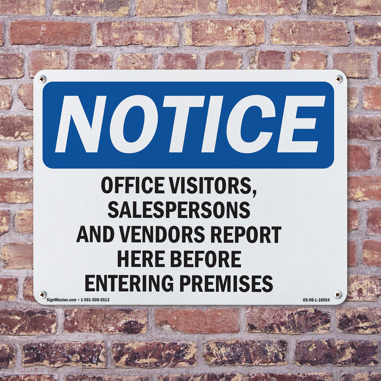 Office Visitors, Salespersons And Vendors