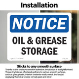 Oil And Grease Storage