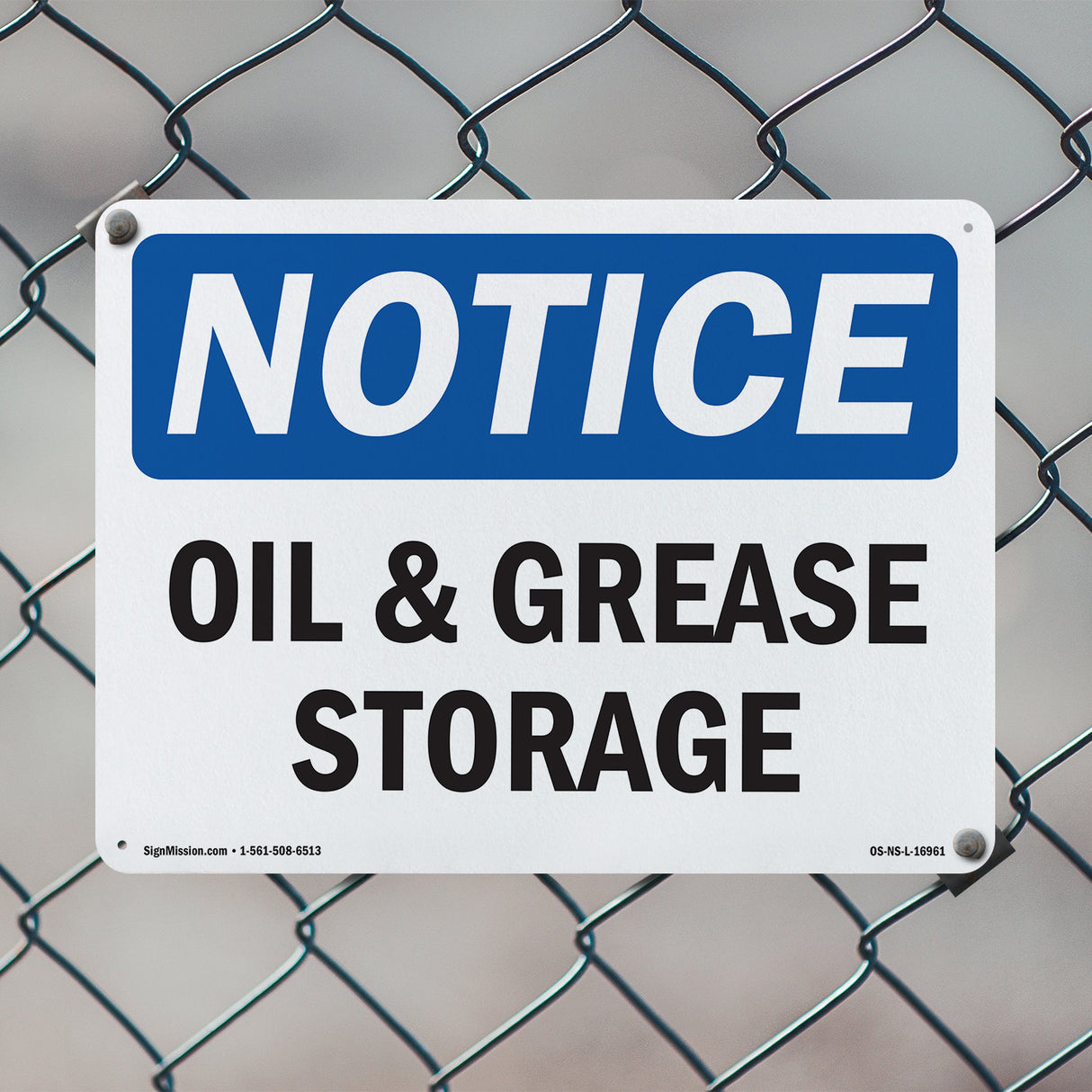 Oil And Grease Storage