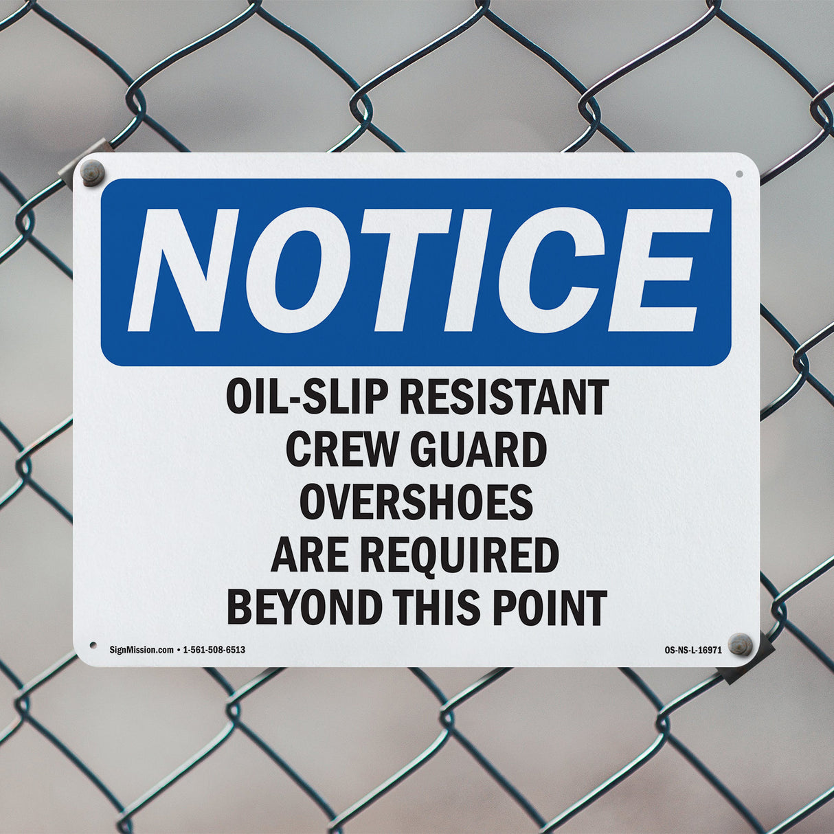 Oil-Slip Resistant Crew Guard Overshoes