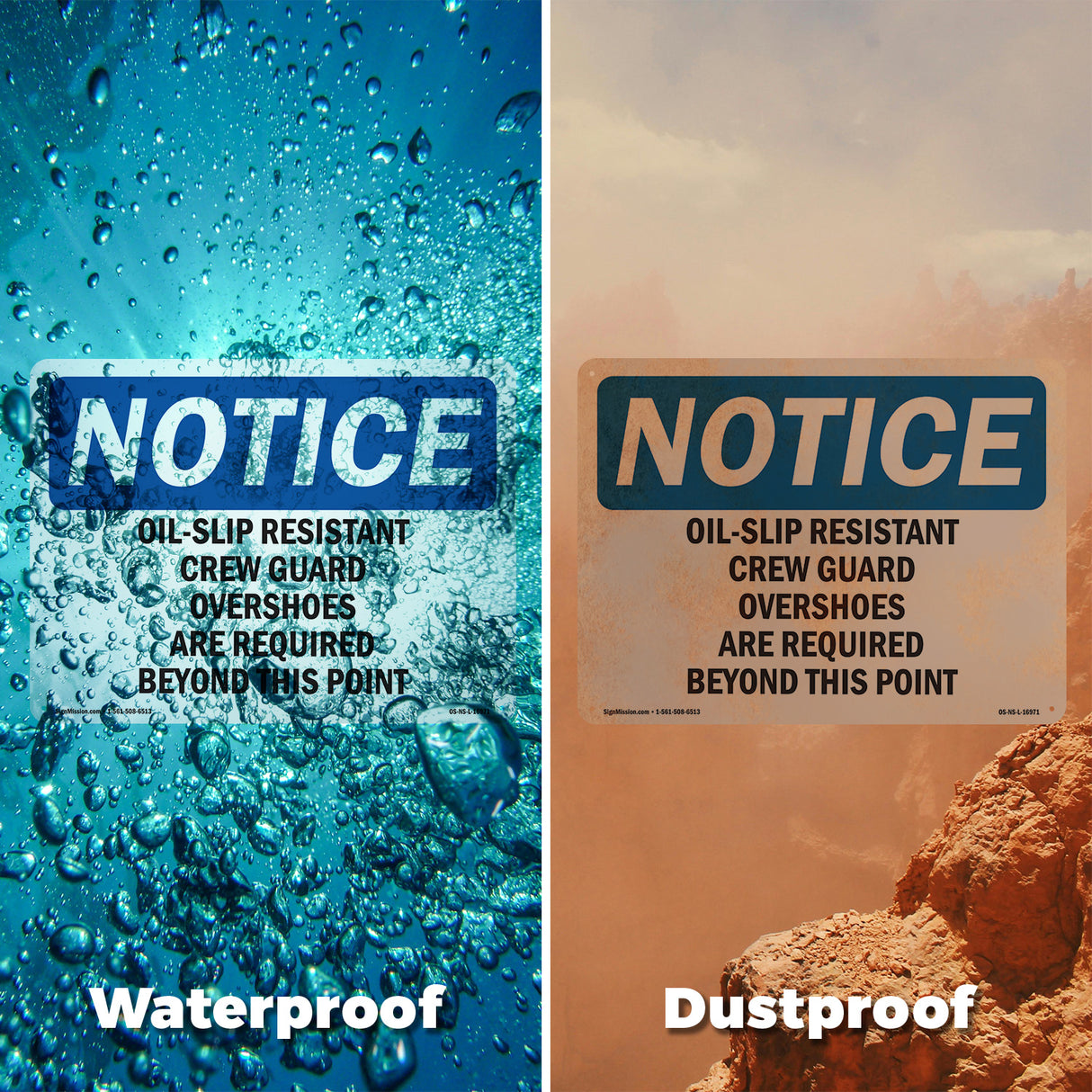 Oil-Slip Resistant Crew Guard Overshoes