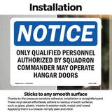 Only Qualified Personnel Authorized By Squadron