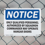 Only Qualified Personnel Authorized By Squadron
