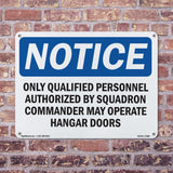 Only Qualified Personnel Authorized By Squadron