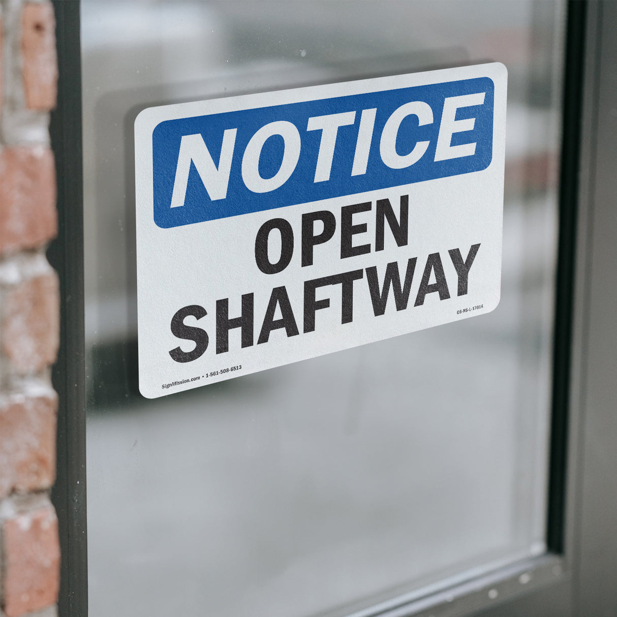 Open Shaftway Sign