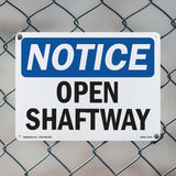 Open Shaftway Sign