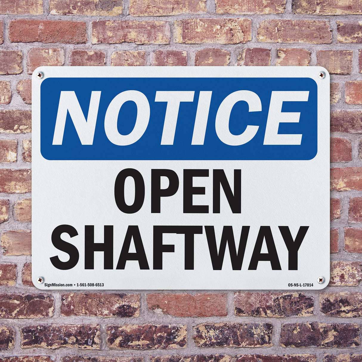 Open Shaftway Sign