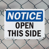 Open This Side