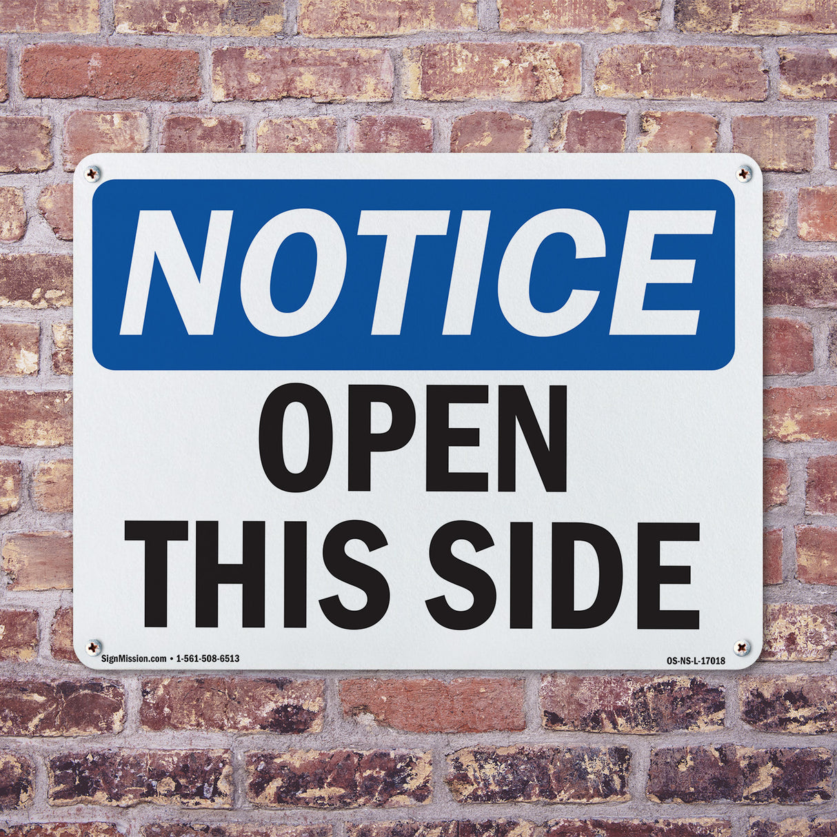 Open This Side