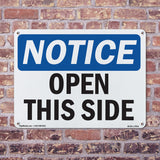 Open This Side
