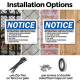 Operating Instructions 1. Remove Nozzle