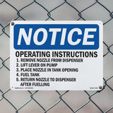 Operating Instructions 1. Remove Nozzle
