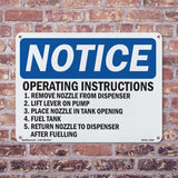 Operating Instructions 1. Remove Nozzle