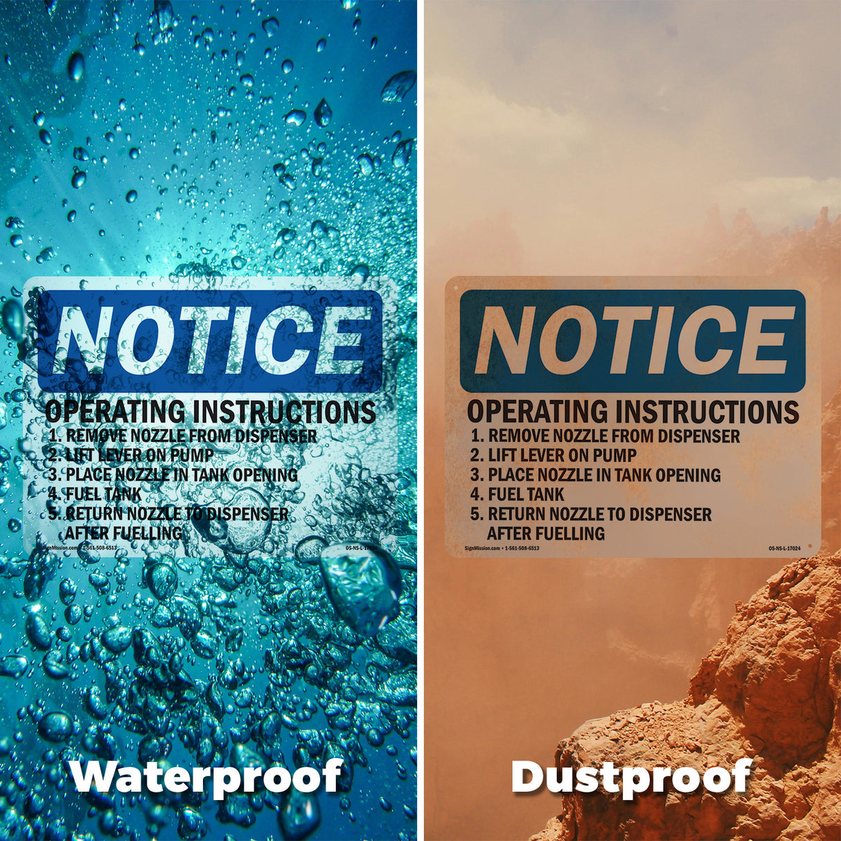 Operating Instructions 1. Remove Nozzle