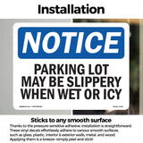 Parking Lot May Be Slippery When