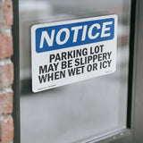 Parking Lot May Be Slippery When