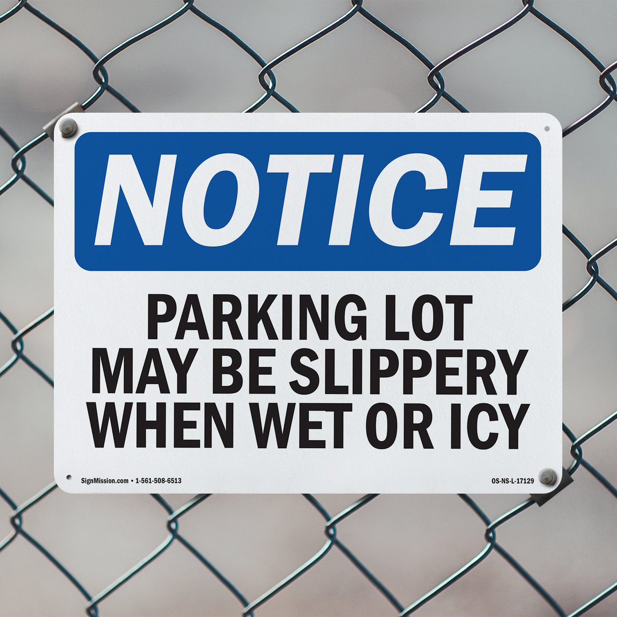 Parking Lot May Be Slippery When