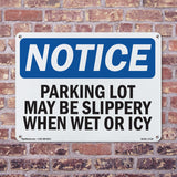 Parking Lot May Be Slippery When