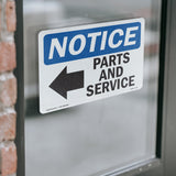 Parts And Service [Left Arrow]