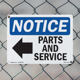 Parts And Service [Left Arrow]
