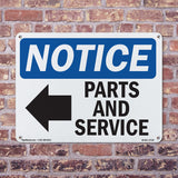 Parts And Service [Left Arrow]
