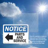 Parts And Service [Left Arrow]