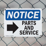 Parts And Service [Right Arrow]