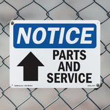 Parts And Service [Up Arrow]