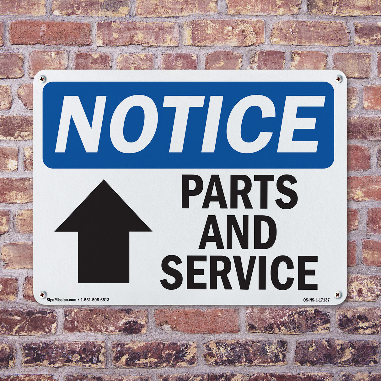 Parts And Service [Up Arrow]