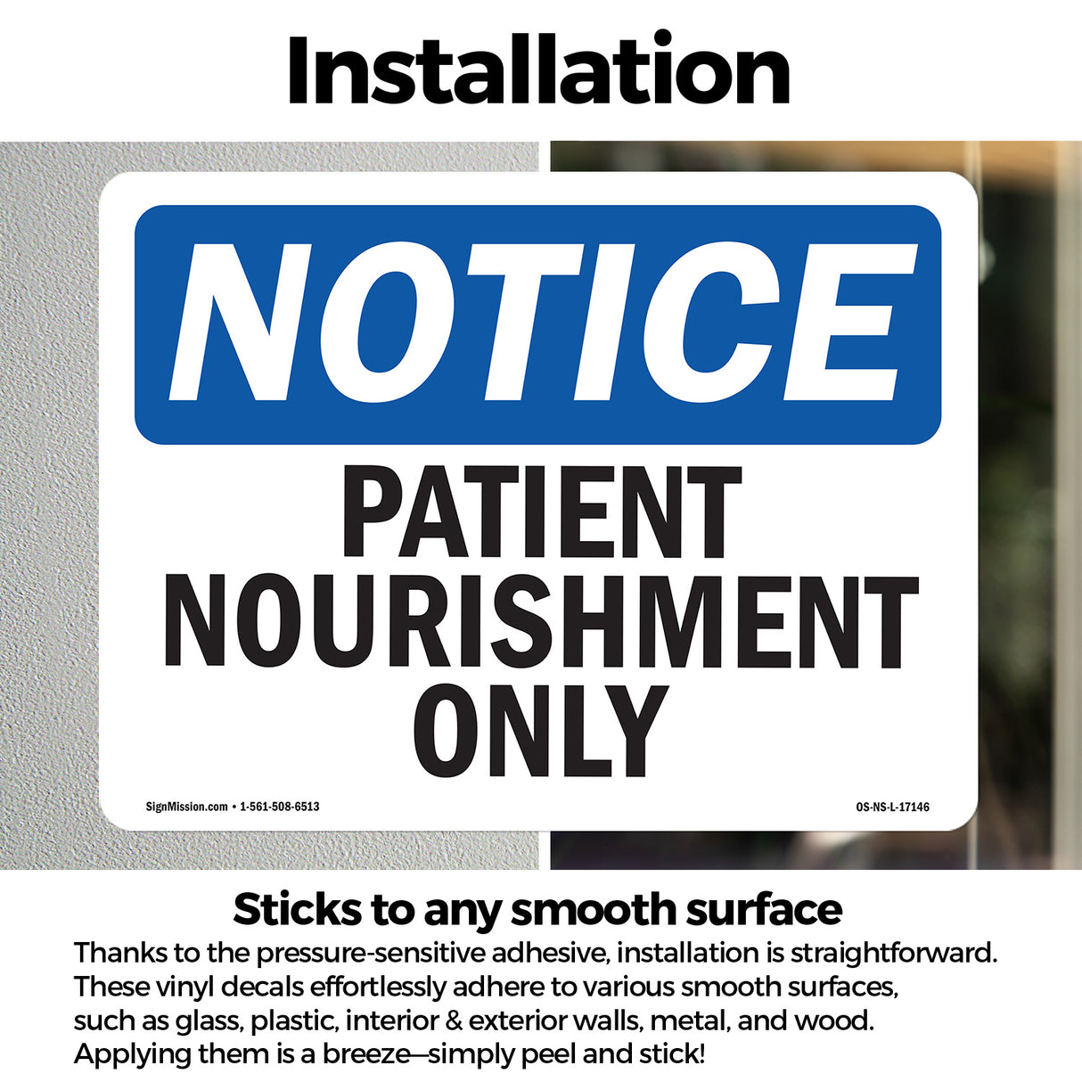 Patient Nourishment Only