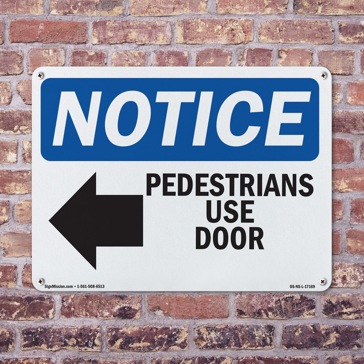 Pedestrians Use Door