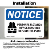 Personal Flotation Device Required