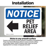 Pet Relief Area [Left Arrow]
