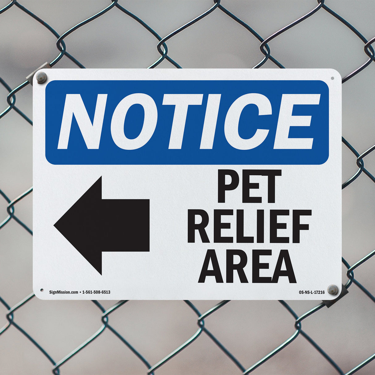 Pet Relief Area [Left Arrow]