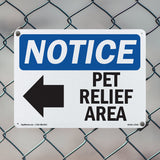 Pet Relief Area [Left Arrow]