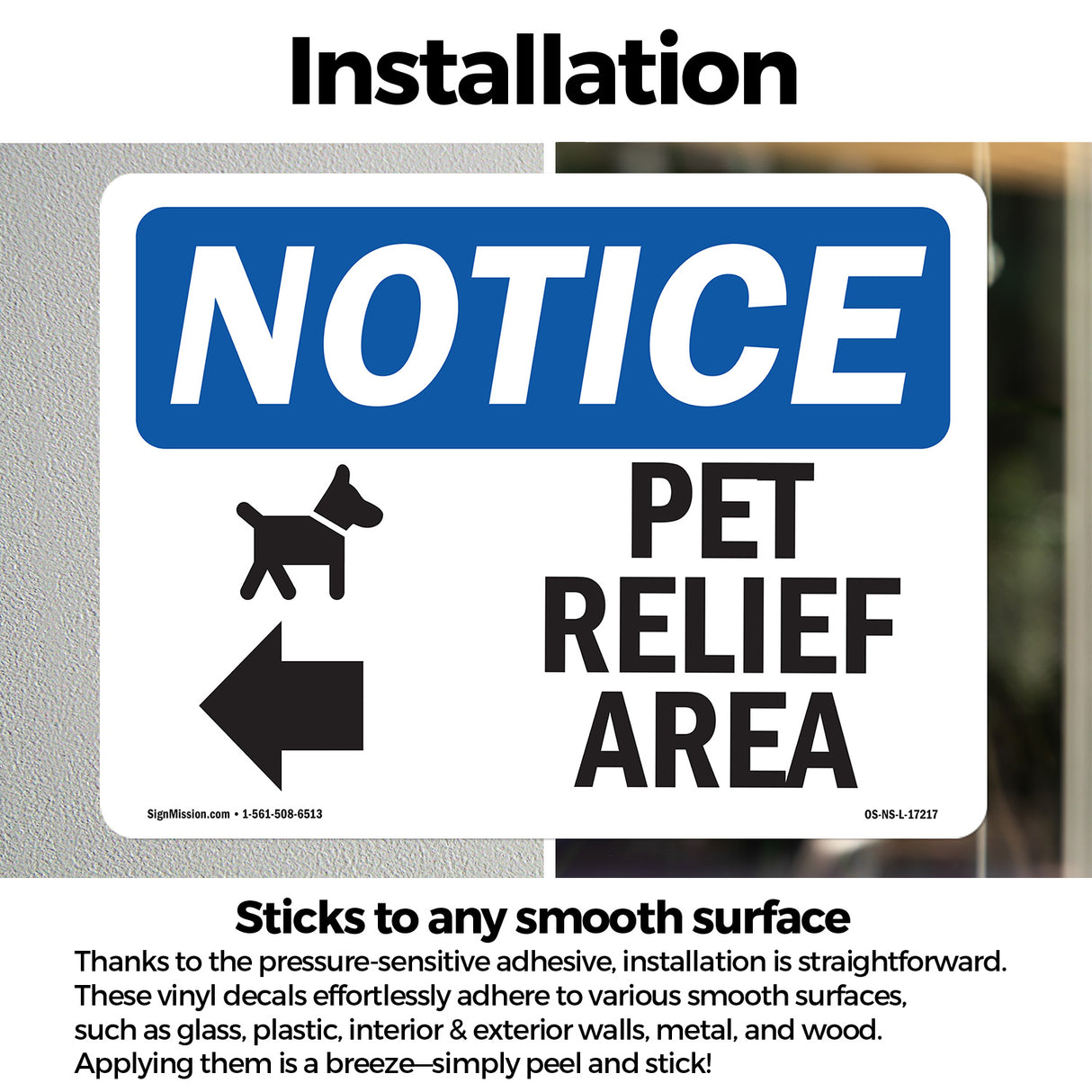Pet Relief Area [Left Arrow]